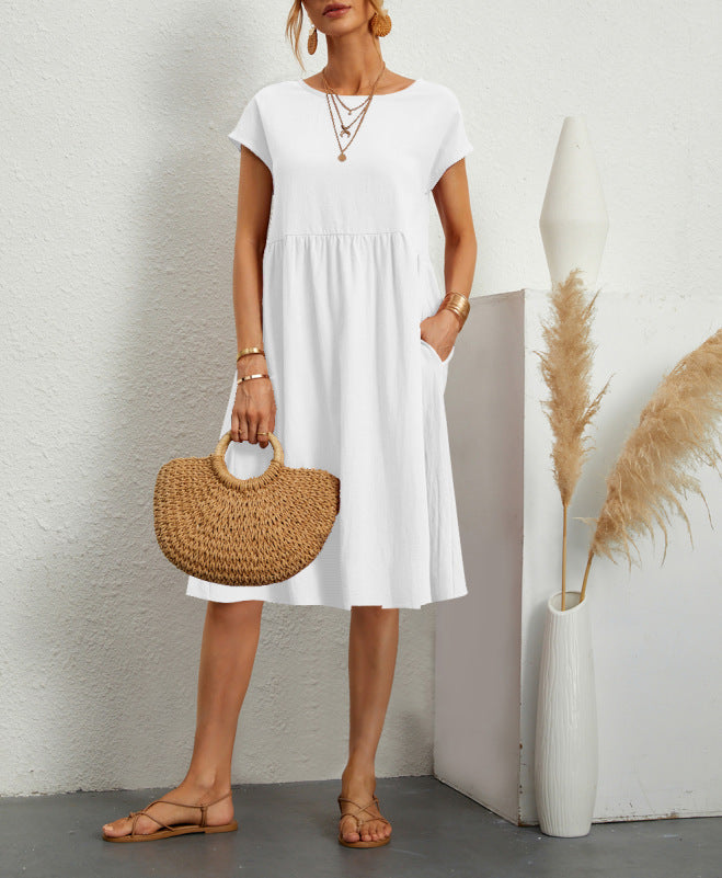 Robe d'Été à Poches - Élégance et Fonctionnalité