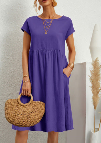 Robe d'Été à Poches - Élégance et Fonctionnalité