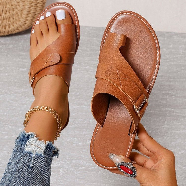 Chaussons Plats Femme