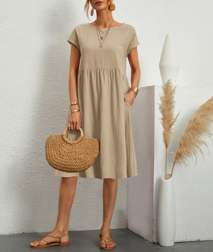 Robe d'Été à Poches - Élégance et Fonctionnalité