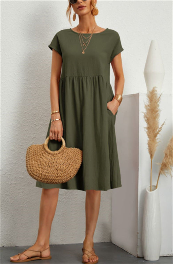 Robe d'Été à Poches - Élégance et Fonctionnalité
