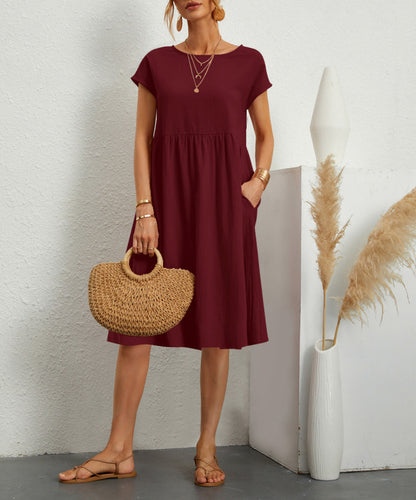 Robe d'Été à Poches - Élégance et Fonctionnalité