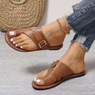 Chaussons Plats Femme